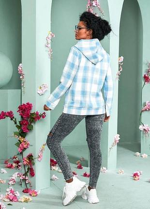 Стильні теплі жіночі кашемірові сорочки оверсайз4 фото