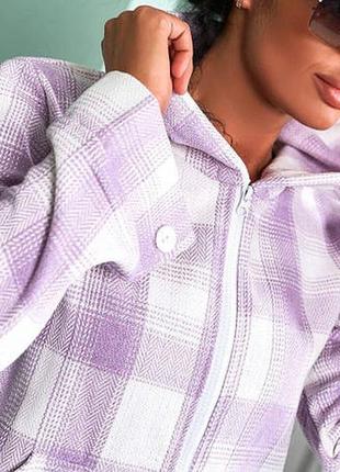 Стильні теплі жіночі кашемірові сорочки оверсайз3 фото