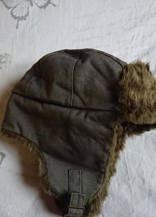 Фірмова англійська зимова тепла шапка by burin, нова, розмір l.5 фото