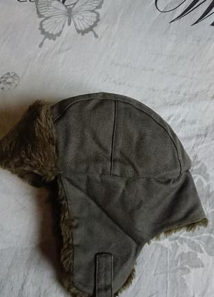 Фірмова англійська зимова тепла шапка by burin, нова, розмір l.2 фото