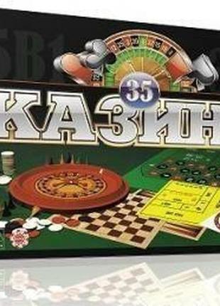 Настольная игра "казино" g0002, 35 в 1 топ