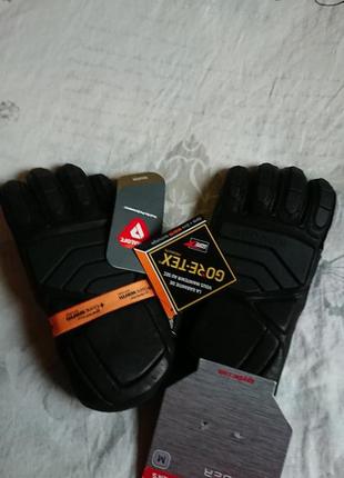 Брендові фірмові професійні шкіряні рукавиці spyder core-tex,оригінал,нові з бірками,розмір м. натуральна шкіра.5 фото