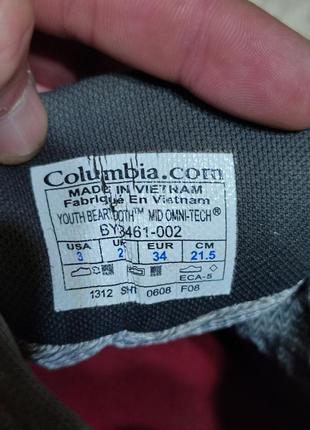 Термо кросівки columbia . розмір 34.черевички,полусапожки7 фото