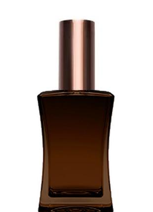 Коричневый флакон для парфюмерии имидж 50 мл. с металлическим спреем коричневый