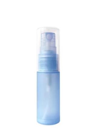 Флакон для парфюмерии полимерный бали 15 мл. синий с пластиковым спреем