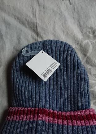 Фірмова англійська тепла зимова шапка, нова з бірками.3 фото