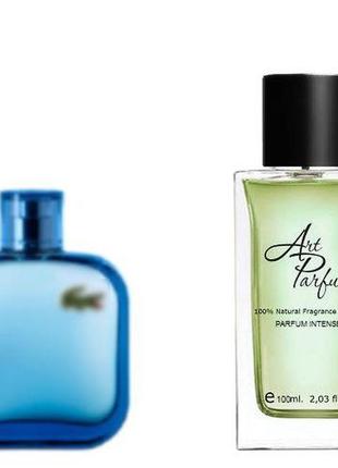 Духи intense 110 мл eau de lacoste l.12.12. blue lacoste / л 12. 12. блю лакост