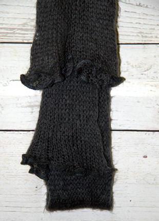 Мягкий шерстяной шарф