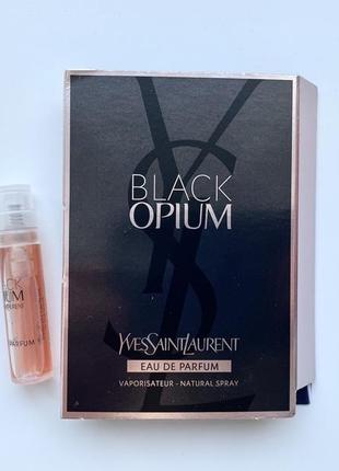 Парфумована вода ysl black opium пробник