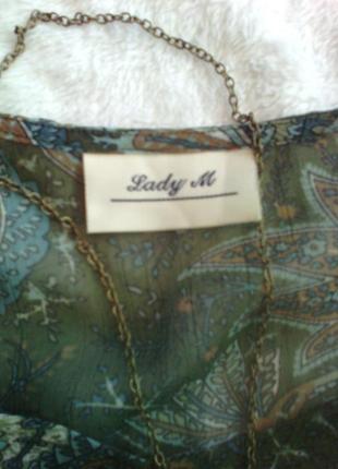Шифоновая блуза туника lady m2 фото