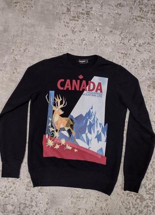 Толстовка dsquared 2 canada mountain life (оригинал)