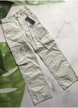 Круті джинси, карго штани, від французького бренду la redoute. 134/140