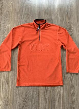 Пдростковая флисовая кофта флиска tommy hilfiger