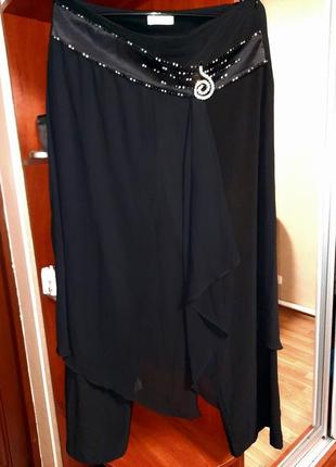 Брюки зверху юбка .турція