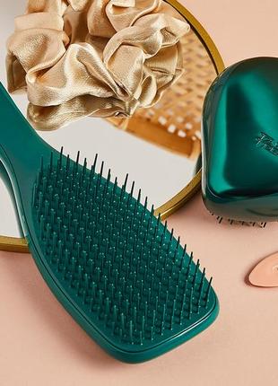 Гребінець для волосся tangle teezer the wet detangler green jungle1 фото