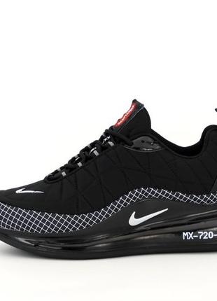 Мужские зимние термо кроссовки nike air max 720 black