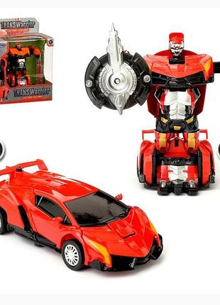 Робот-трансформер «автобот», инерционный, с металлическими элементами,