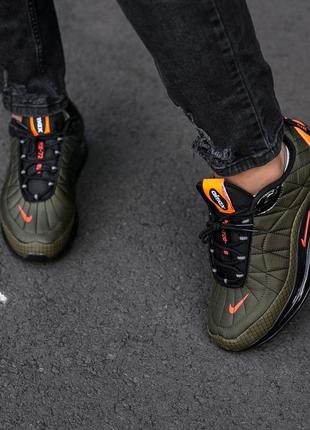 Мужские термо кроссовки nike air max 720 khaki termo6 фото