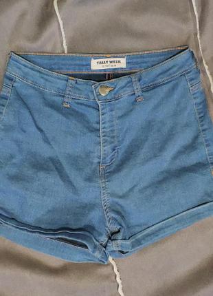 Шорти висока талія