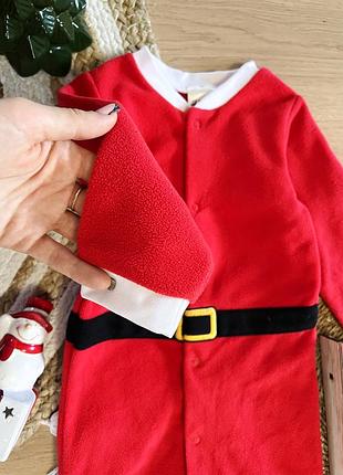 Флісовий чоловічок, сліпик, ромпер, фліс, новорічний, новогодний, флисовый человечек, слип, флис5 фото