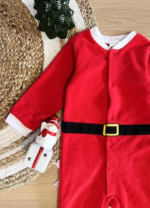 Флісовий чоловічок, сліпик, ромпер, фліс, новорічний, новогодний, флисовый человечек, слип, флис4 фото