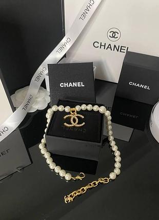 Брендовая подвеска позолота, жемчуг