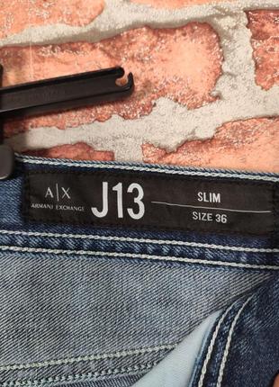 Джинси armani exchange slim fit6 фото