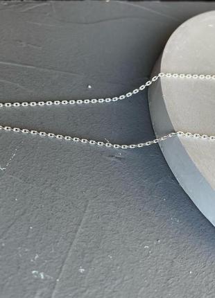 Срібний ланцюжок тонка якірне плетіння 45см