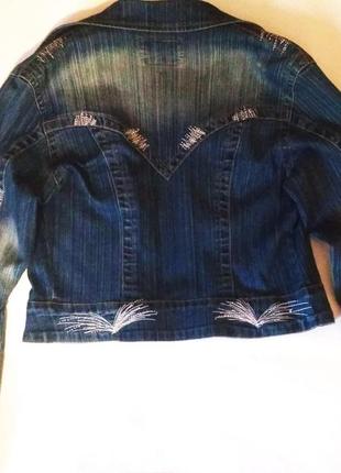 Джинсова курточка romess jeans джинсівка 8