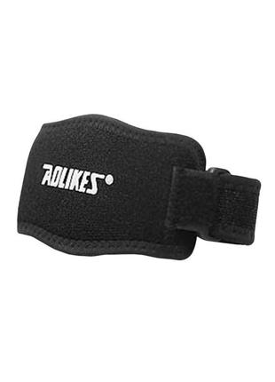 Спортивний фіксатор aolikes a-7949 black ліктьового суглоба бандаж