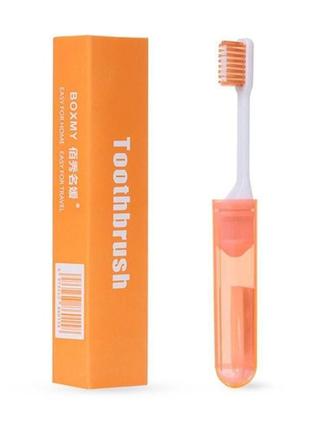 Портативна складна зубна щітка в дорогу6 фото