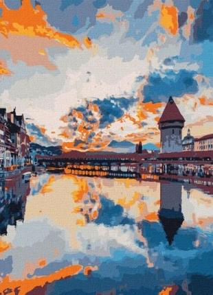 Картина по номерам "швейцария" ★★★★★