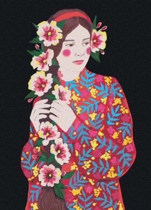 Картина за номерами "квітуча" ★★★★