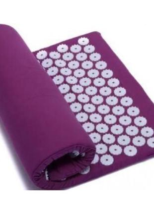 Ортопедичний масажний килимок acupressure mat з подушкою3 фото