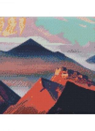 Алмазна мозаїка "гімалайські гори ©миколай реріх" 30х40см