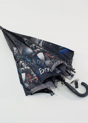 Детский зонтик для мальчика с машинками и мотоциклами на 4-8 лет то фирмы "mario"