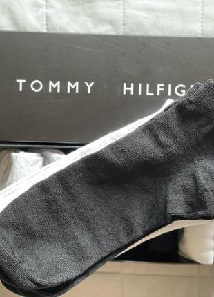 Носки томми хилфигер мужские 9 пар (41-46) tommy hilfiger коробка в подарок1 фото