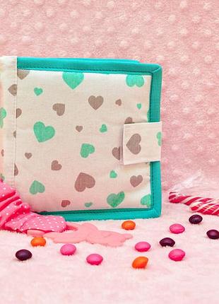 Мягкие развивающие книги для детей, 10 страниц