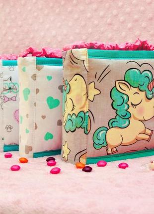 Мягкие развивающие книги для детей, 10 страниц