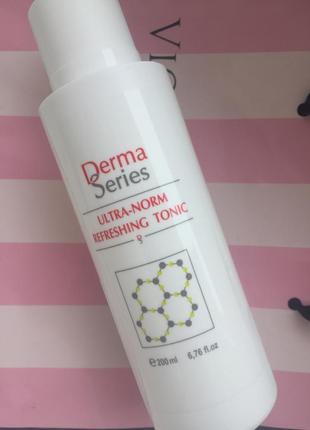 Derma series ultra-norm refreshing tonic - нормализующий освежающий тоник1 фото