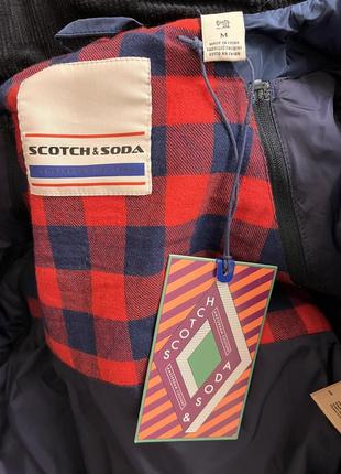 Scotch & soda тепла чоловіча куртка - пуховик7 фото