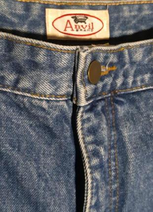 100% коттон женские укороченные джинсы w 40 l 27-303 фото