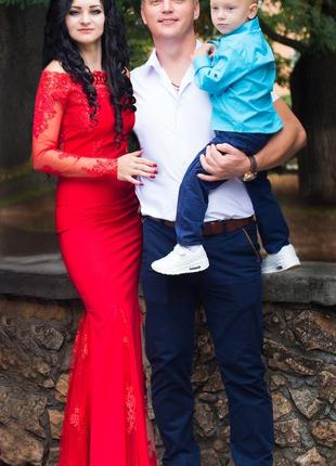 Шикарное платье пошито под заказ