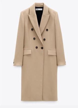 Кашемірове пальто zara