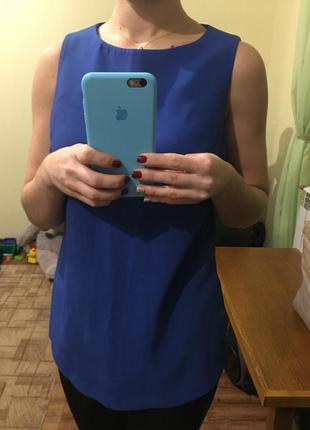 Блуза майка синяя love republic