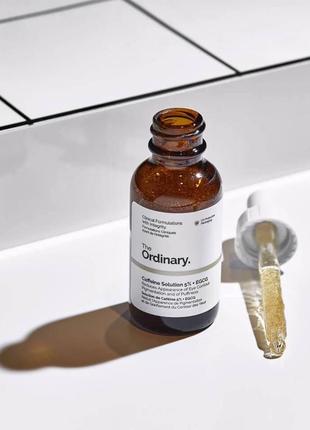 The ordinary - caffeine solution 5% + egcg - сыворотка под глаза с кофеином и зеленым чаем - 30ml2 фото