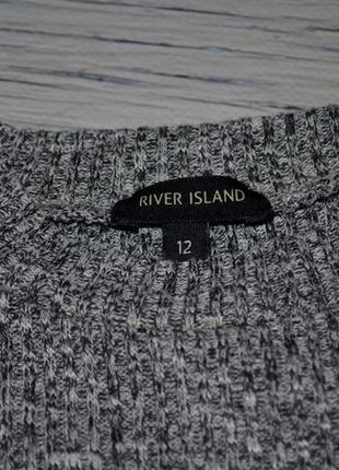 38/12/м - l фирменный актуальный базовый топ ткань в рубчик river island5 фото