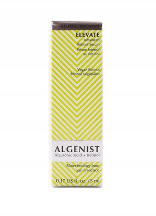 Сыворотка с ретинолом algenist elevate advanced retinol serum 5ml3 фото