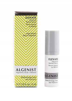 Сыворотка с ретинолом algenist elevate advanced retinol serum 5ml