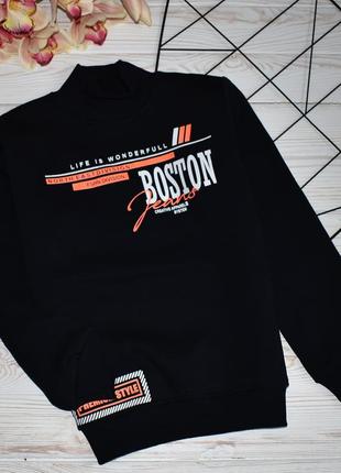 Гольф на хлопчика"boston"(тринитка)оранж